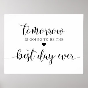 Rustikale Dekorationen für das Probedinner-Schild