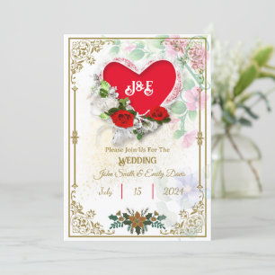 Rustikale Einladungen zu Hochzeiten mit UAwg Qr Co