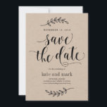 Rustikale Elegance Wedding speichern Sie die Datum Save The Date<br><div class="desc">Planen Sie ein stilvolles Fest mit dieser modernen Einladung,  die Ihre Gäste lieben werden. Design by © berrysweet . Printfähige digitale Dateien sind verfügbar! Besuchen Sie unsere Website unter www.berryberrysweet.com für weitere Informationen!</div>