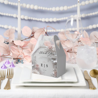 Rustikale, elegante 3D-Blumenhochzeit Geschenkschachtel