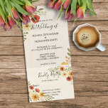 Rustikale, elegante Hochzeitsfeier in Boho All In One Einladung<br><div class="desc">Rustikal elegante boho Aquarell Blütenhochzeit Einladung und RSVP Karte in einem. Für Frühling,  Sommer,  Herbst oder Winterhochzeit. Sie können ganz einfach Ihren eigenen Text hinzufügen,  um eine sehr persönliche und einzigartige Hochzeit zu schaffen,  alles in einer Einladung.</div>
