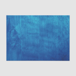Rustikale Elegante Hütte Texture Blue Wood Grain Seidenpapier