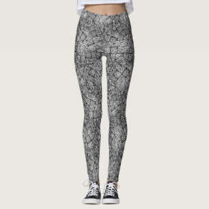 Rustikale Eleganz Abstrakte Komposition Leggings