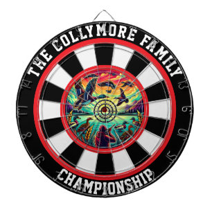 Rustikale Enten Jagd Wand Kunst Dartscheibe