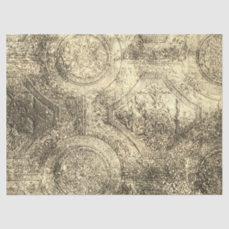 Rustikale Enttäuschung der alten Welt Seidenpapier