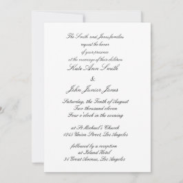 Rustikale erdige Hochzeitseinladungen Einladung