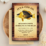 Rustikale Erwachsene Fischen Geburtstagsparty Einl Einladung<br><div class="desc">Die rustikale Geburtstagsfeier lädt Sie mit einem Fisch vor einem Vintagen Pergament-Hintergrund ein. Fügen Sie einfach Ihre Veranstaltungsdetails zu dieser einfach zu bedienenden Vorlage hinzu,  um sie zu einer einmaligen Einladung zu machen. Dreh die Karte um eine rustikale Holzstruktur auf der Kartenrückseite zu zeigen.</div>