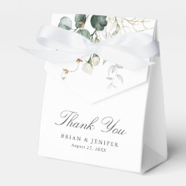 Rustikale Eukalyptus-Grüne Hochzeit Geschenkschachtel