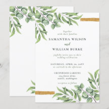 Rustikale Eukalyptus-Grüne Sukkulente Hochzeit