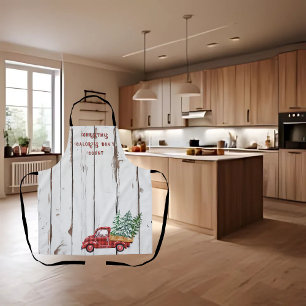 Rustikale Farmhouse-Lieferwagen aus abgenutztem Ho Schürze