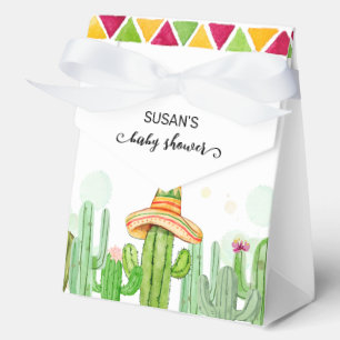 Rustikale Fiesta Cactus Taco 'Bout A Baby Shooter Geschenkschachtel