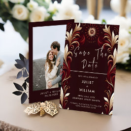 Rustikale Fiesta Floral Rose Spanische Hochzeit Save The Date