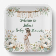 Rustikale Florale Babyparty