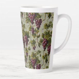 Rustikale französische Landhaus-Weinreben-Weinberg Milchtasse
