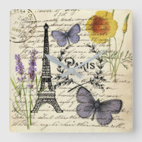 rustikale französische Landskripte paris eifftower