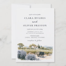Rustikale französische Provence-Weingut-Hochzeit 