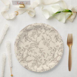 Rustikale französische Teller