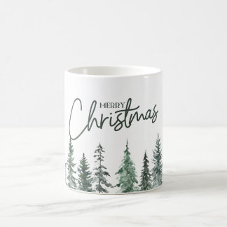 Rustikale frohe Weihnachts-Tasse Kaffeetasse