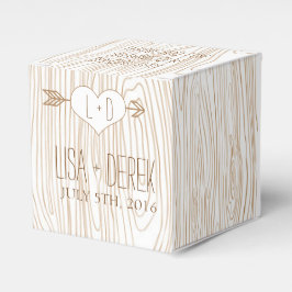 Rustikale Gastgeschenk Hochzeit Geschenkschachtel