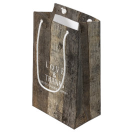 rustikale Gastgeschenk Hochzeit Kleine Geschenktüte
