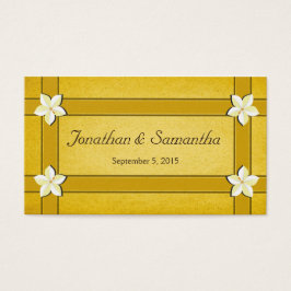 Rustikale Gold Floral Gastgeschenk Hochzeit Gefäll