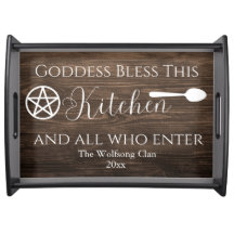 Rustikale Göttin Bless Pagan Hexe