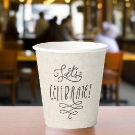 Rustikale Graduierungsparty 8 oz Pappbecher