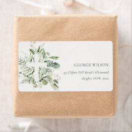 Rustikale grüne Eukalyptus-Fern-Foliage