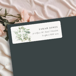 Rustikale grüne Eukalyptus-Fern-Foliage