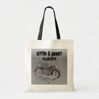 Rustikale Grunge Motorrad-Hochzeit