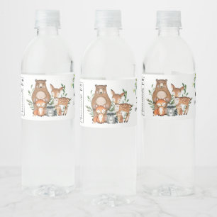 Rustikale Grünpflanzen Chic Woodland Animals Kinde
