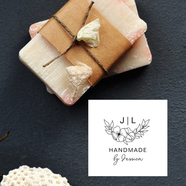 Rustikale, handgefertigte Individuelle Namen Gummistempel (Von Creator hochgeladen)