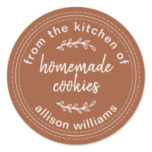 Rustikale hausgemachte Cookies TerraCotta