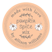 Rustikale hausgemachte Pumpkin Gewürz Mix Orange