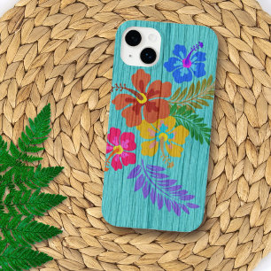 rustikale hawaiianische Blume drucken Case-Mate iPhone Hülle