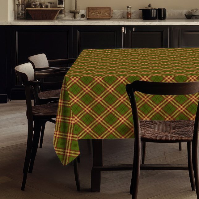 Rustikale Herbst-Tischdecke Einzigartiges Karo-Geb Tischdecke (Rustic Fall Tablecloth Unique Plaid Birthday Gift)
