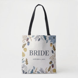 Rustikale Herbstblätter Hochzeit im Herbst Tasche