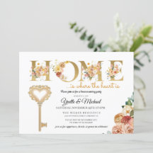 Rustikale Herbstblütenwärmung Einladung