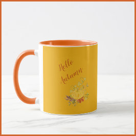 Rustikale Herbstfarbe Tasse