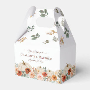 Rustikale Herbsthochzeit von Boho Geschenkschachtel