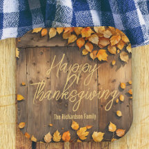 Rustikale Herbstleaven auf dem Erntedank Holz