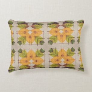 Rustikale Herbstleaves Dekokissen