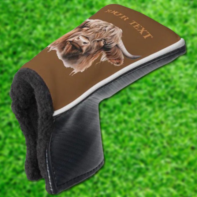 Rustikale HIGHLANDER Golf Head Cover Headcover (Von Creator hochgeladen)