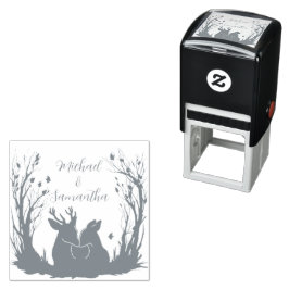 Rustikale Hirschhochzeit im Herbst Permastempel