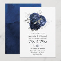 Rustikale Hochzeit der Marine und der Imitate Glit