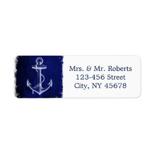 rustikale Hochzeit der Navy