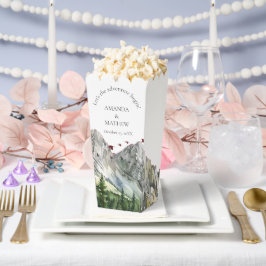 Rustikale Hochzeit des Waldwaldes Pinienwald Geschenkschachtel