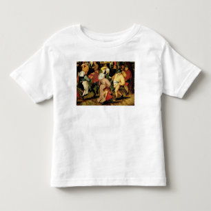 Rustikale Hochzeit, Details der Tanzenden Kleinkind T-shirt