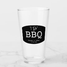 Rustikale Hochzeit mache ich GRILLEN Glass