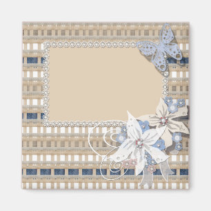 Rustikale Hochzeit Magnet